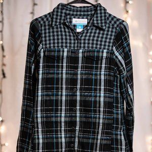 Columbia Long Button Down